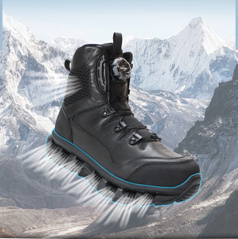 Unique Exhaust Shock Absorbing Sole