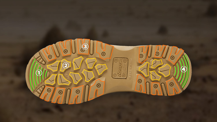 Hybrid Traction Outsole