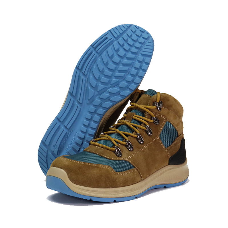 Bróga Oibre Éadach níolón Suede Rubber Outsole